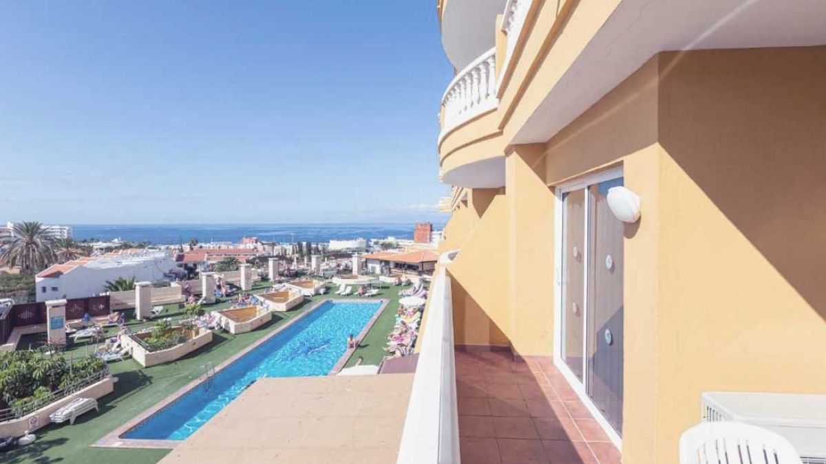 Villa Adeje Beach - widok z okna