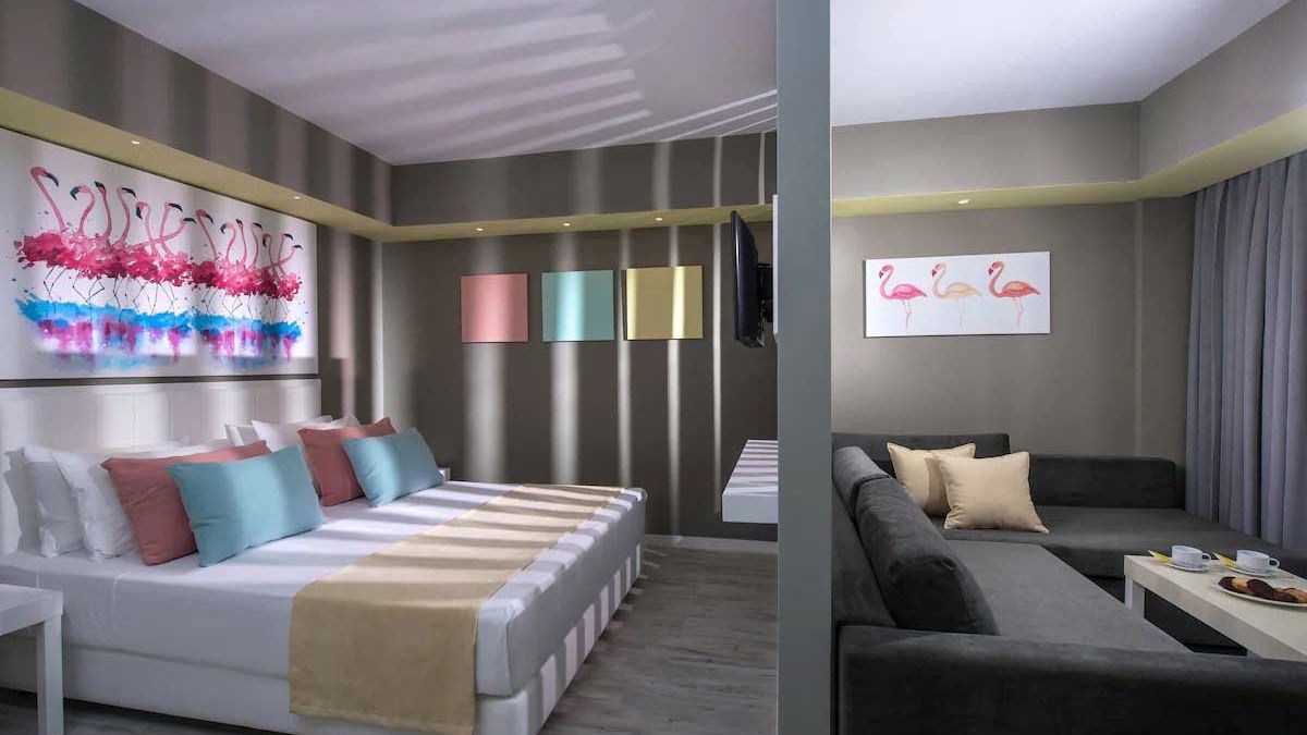 Fodele Beach & Water Park Holiday Resort - pokój