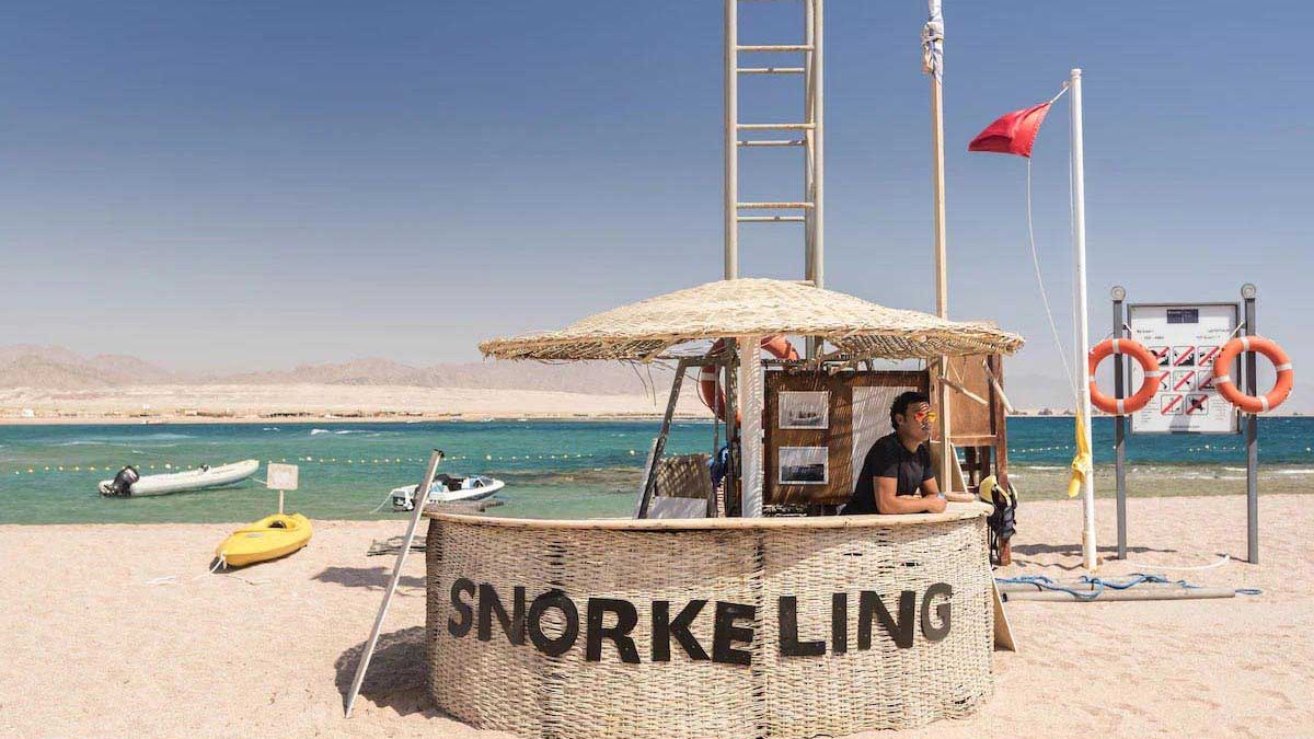 Barcelo Tiran Sharm - plaża