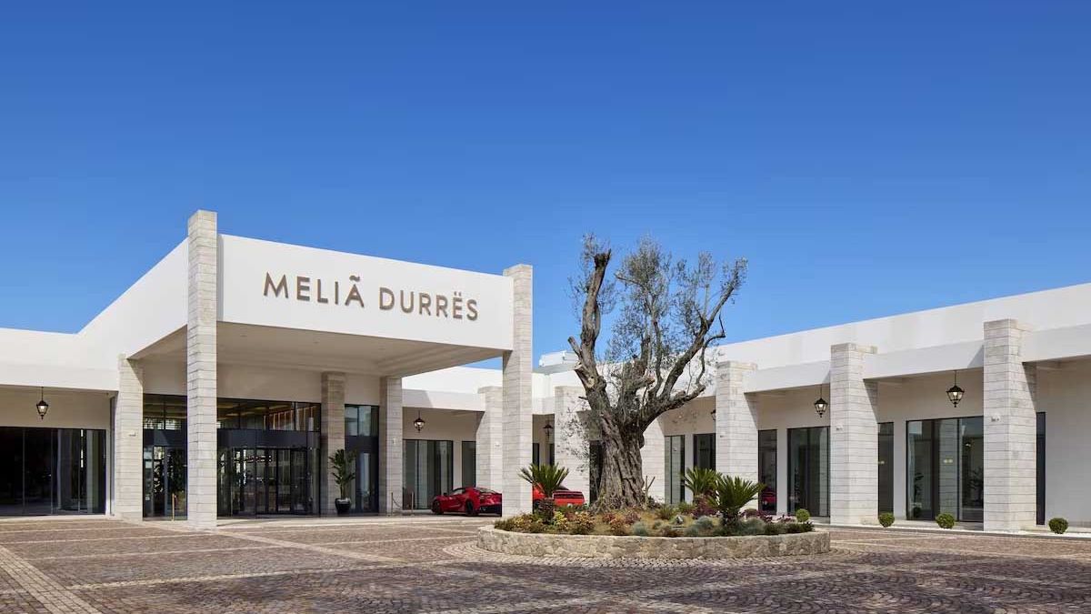 Melia Durres Albania - wejście