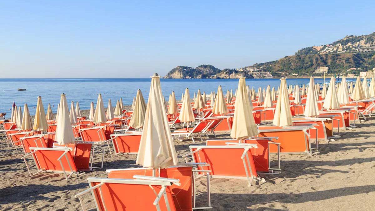 Olimpo Le Terrazze - plaża