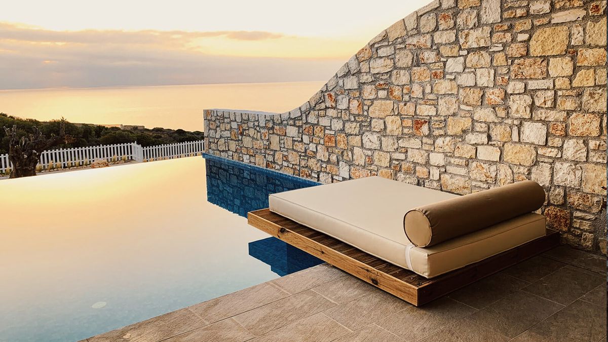 Aliv Stone Suites & Spa - taras