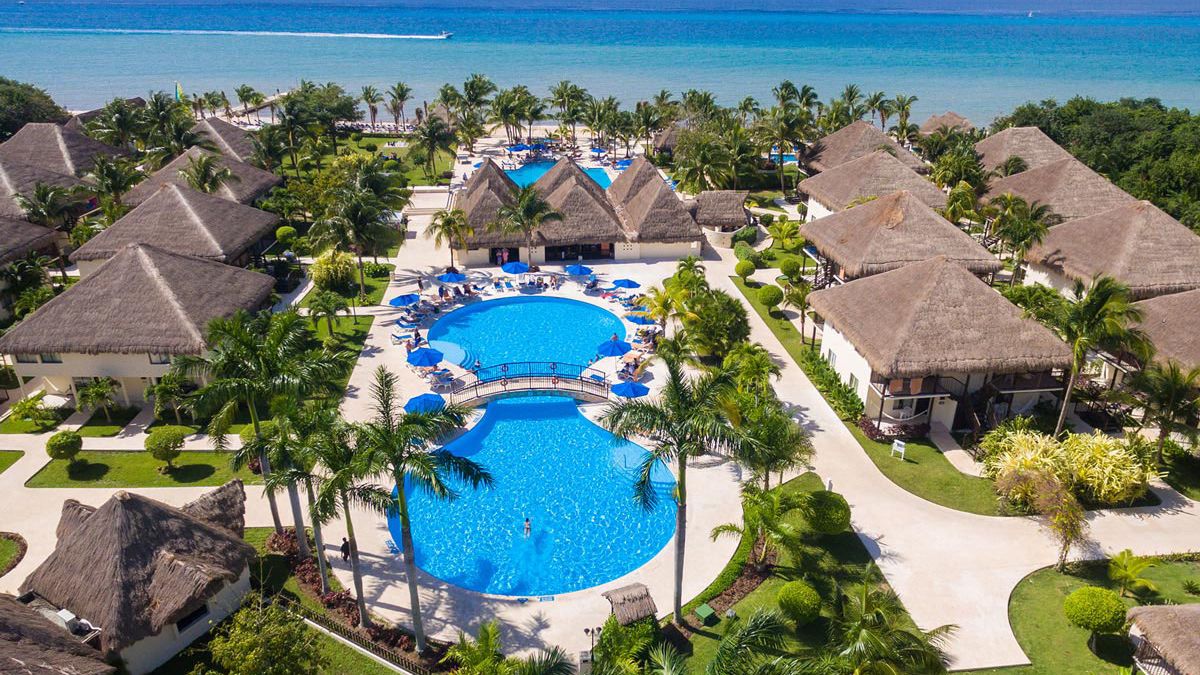 Allegro Playacar - widok z g&oacute;ry