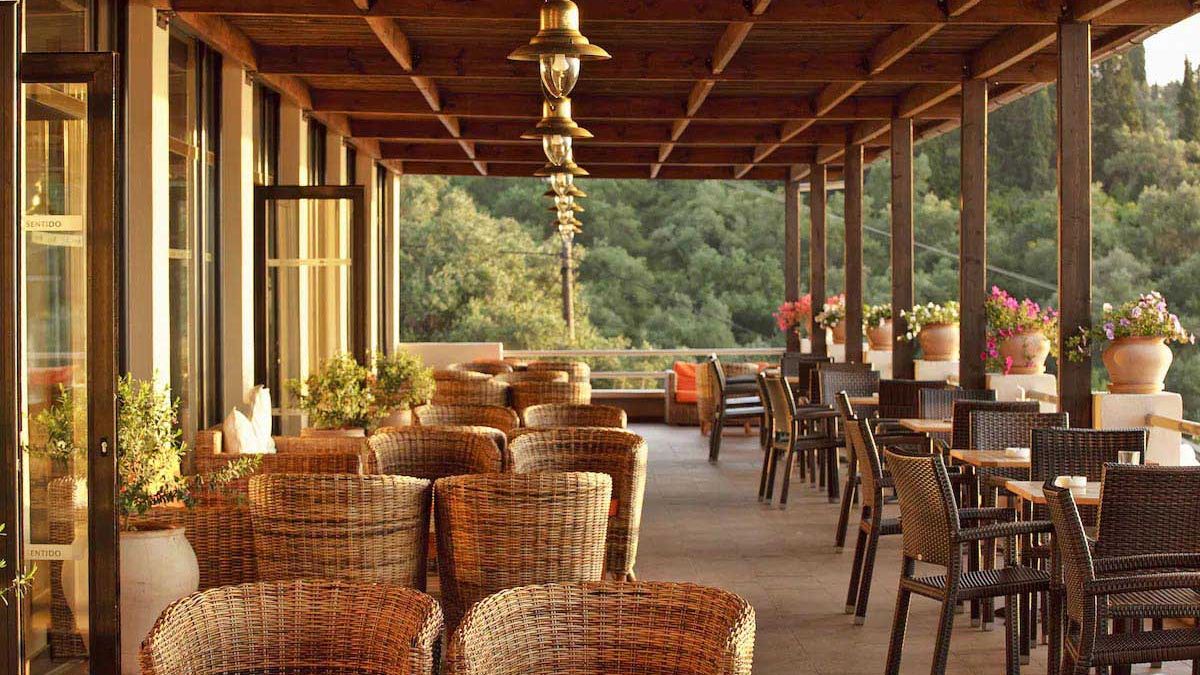 Aeolos Beach Resort - taras