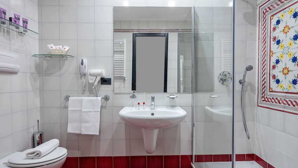 Olimpo Le Terrazze - łazienka