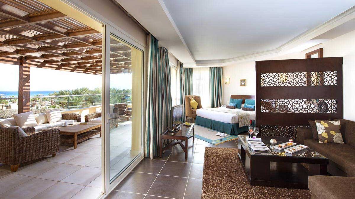 Amwaj Beach Club Abu Soma Resort - pokój