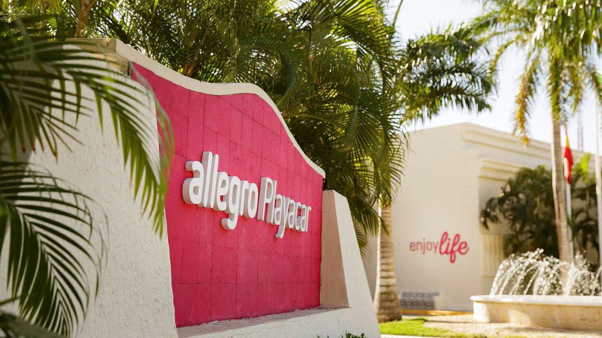 Allegro Playacar - wejście
