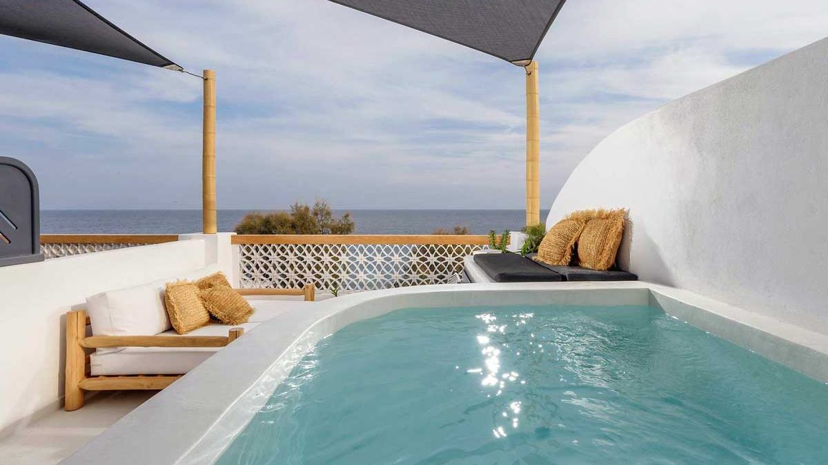 Grecja Santorini hotel Afroditi Venus Beach Hotel & Spa