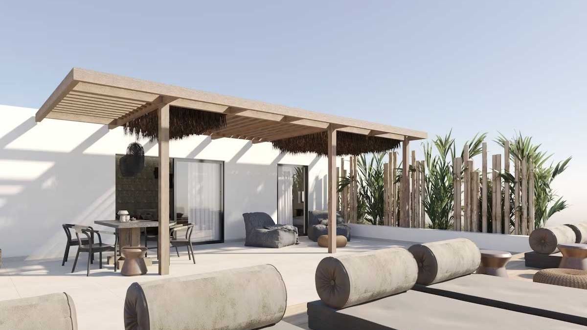 Fodele Beach & Water Park Holiday Resort - taras