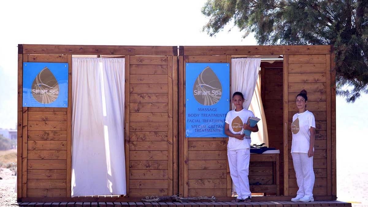 Neptuno Beach - strefa masażu