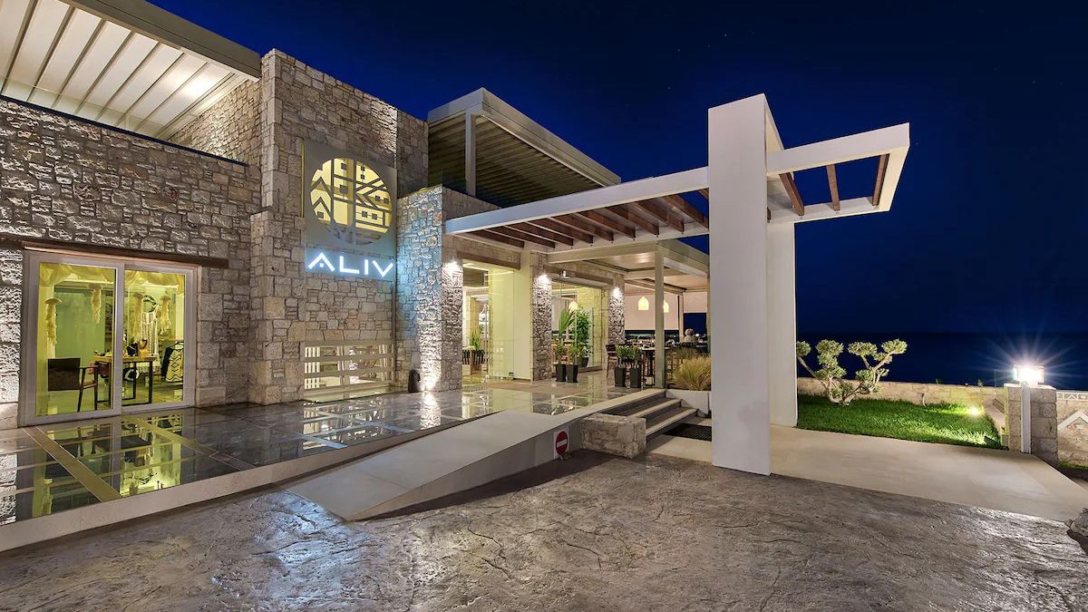 Aliv Stone Suites & Spa - wejście