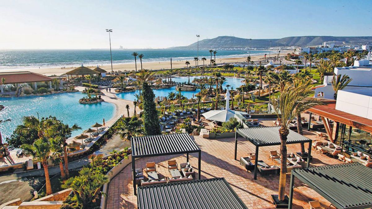 Riu Palace Tikida Agadir - widok na kompleks