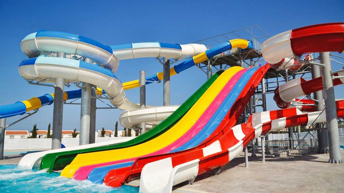 King Evelthon Beach Hotel & Resort - zjeżdżalnie