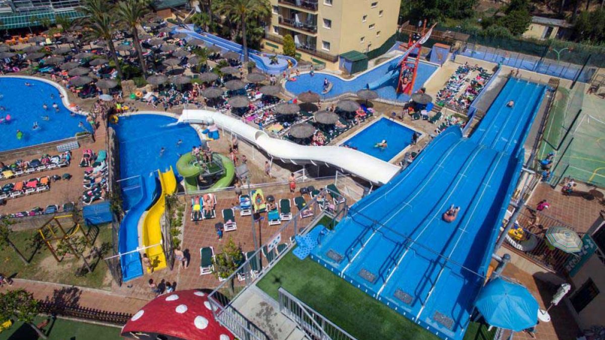 Rosamar Garden Resort - zjeżdzalnie