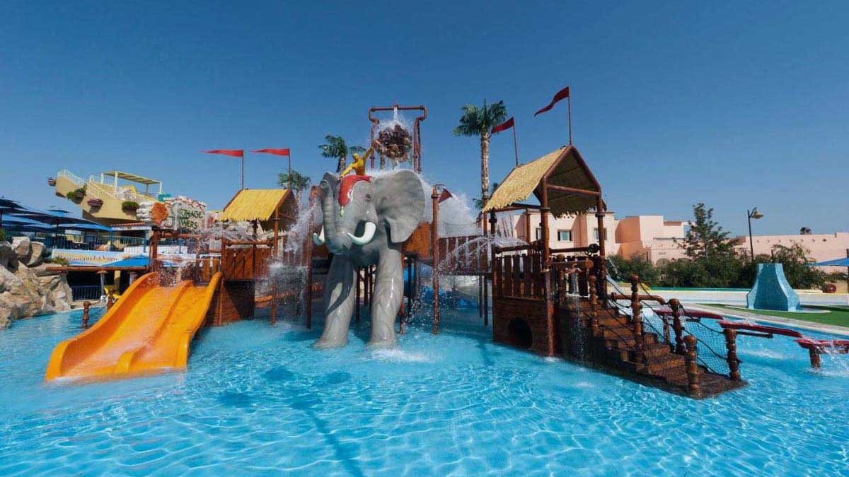 Hotel Diar Lemdina - basen ze zjeżdzalniami