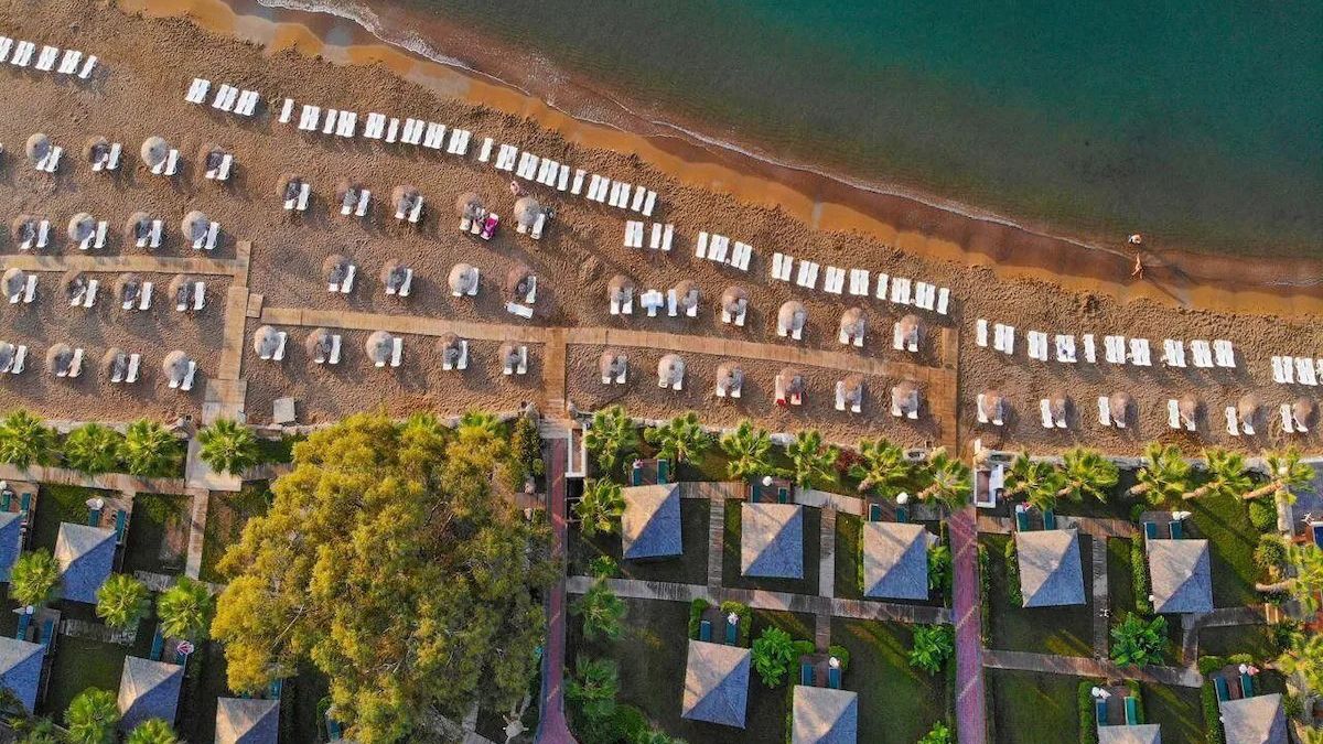 Eftalia Splash Resort - plaża