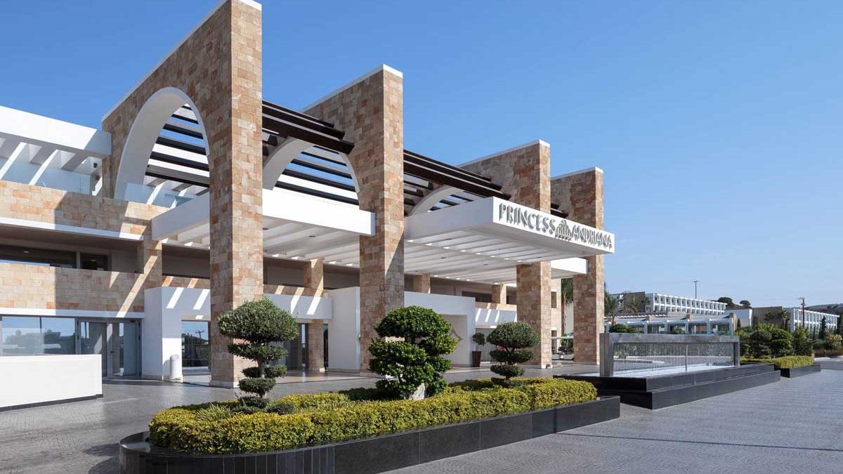 Princess Andriana Resort & SPA - wejście