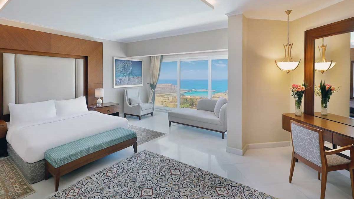 Hilton Hurghada Plaza - pok&oacute;j