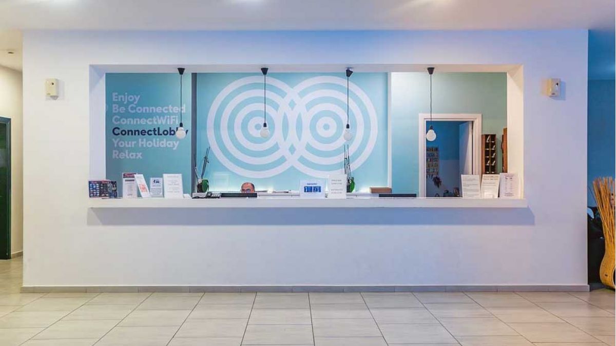 Evita Resort - recepcja