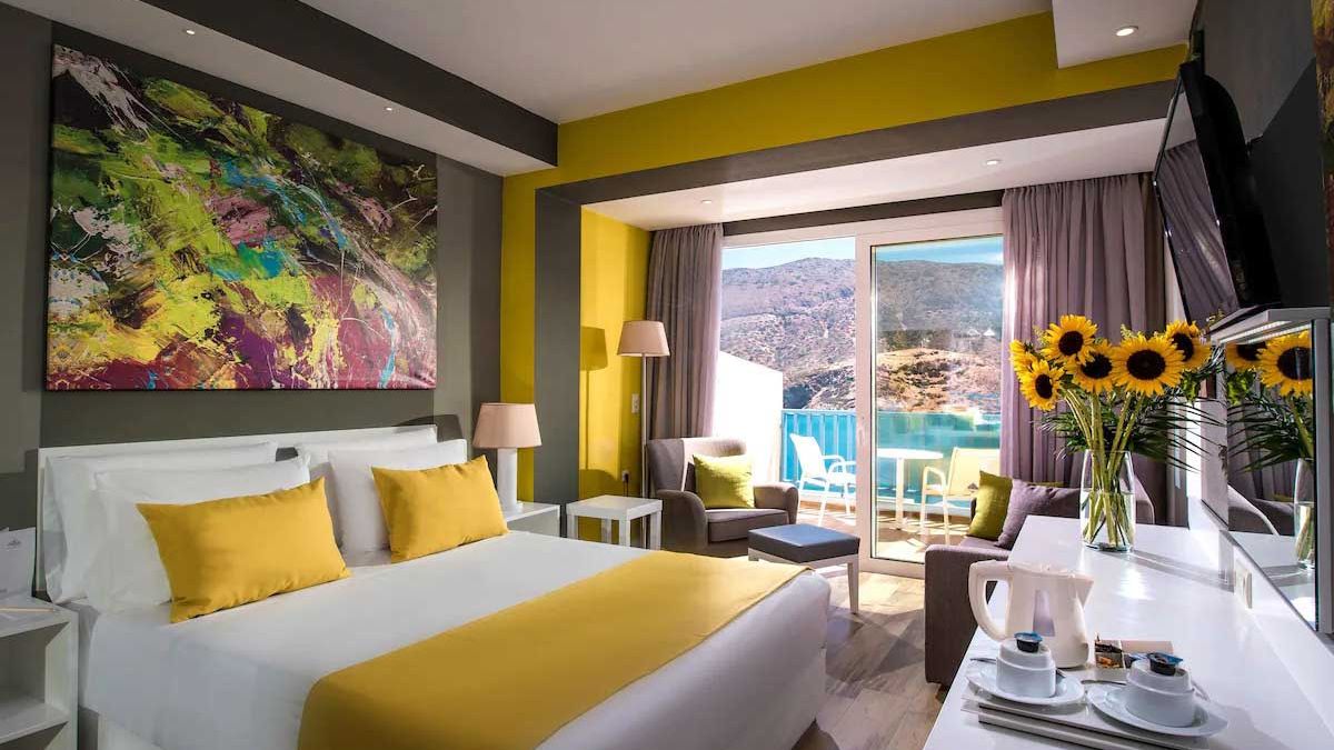 Fodele Beach & Water Park Holiday Resort - pok&oacute;j