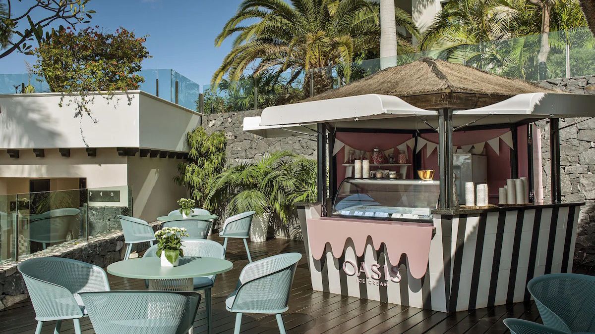 Gran Meli&aacute; Palacio de Isora - taras