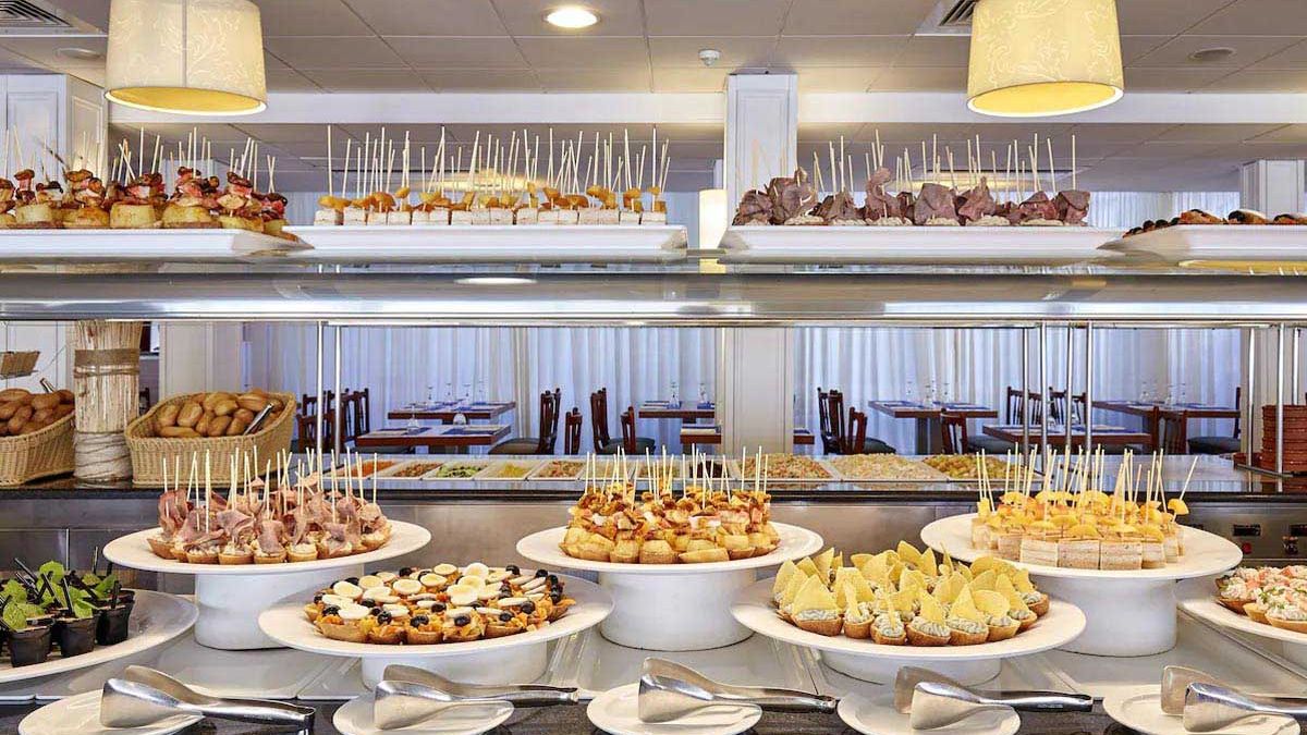 Gran Hotel Flamingo - bufet