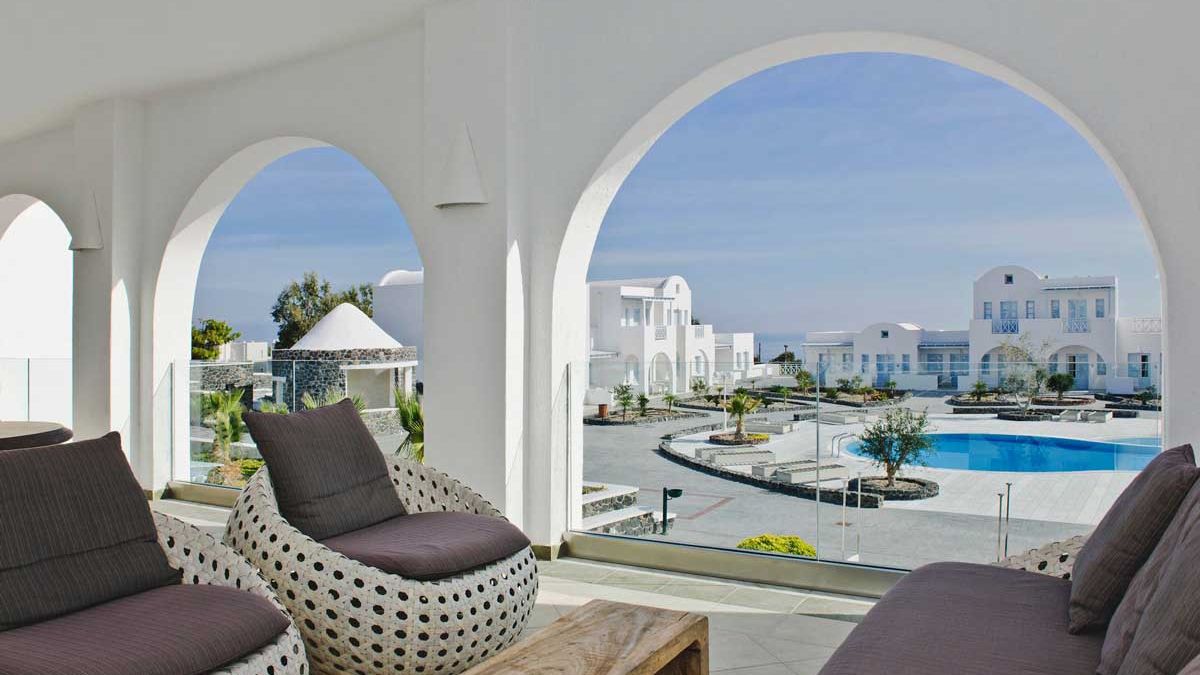 El Greco Resort - taras