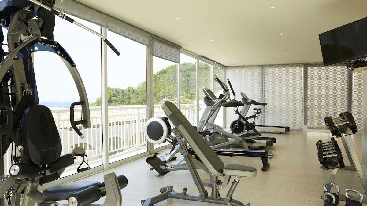 Mayor Pelekas Monastery - siłownia