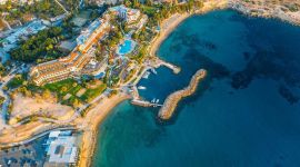 Coral Beach Hotel and Resort - widok z lotu ptaka