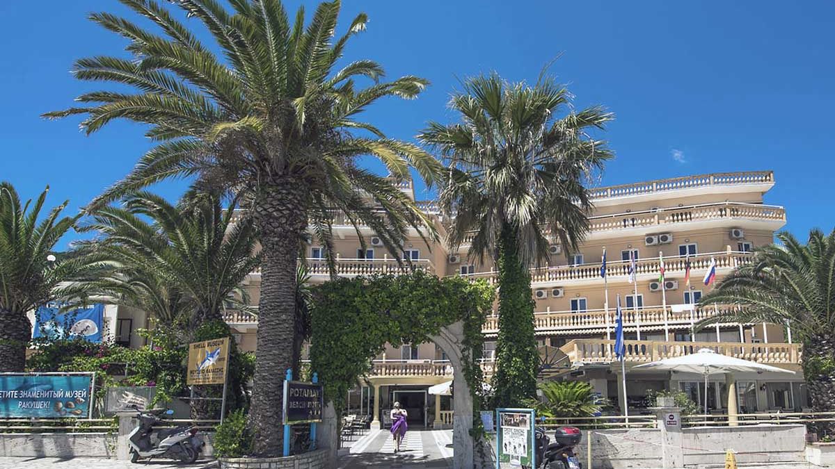 Potamaki Beach Hotel Korfu Grecja