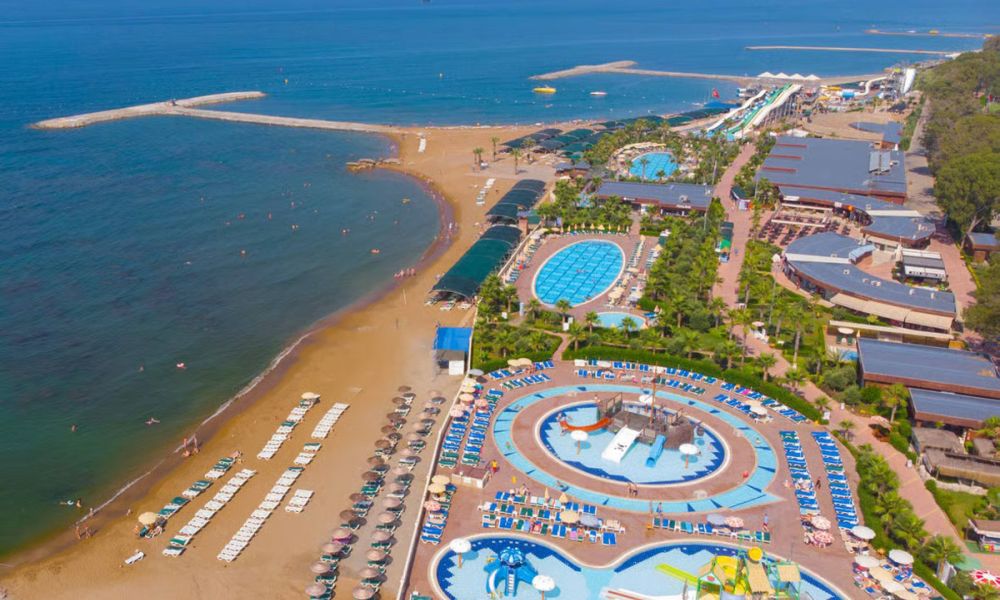 Eftalia Splash Resort - widok z lotu ptaka