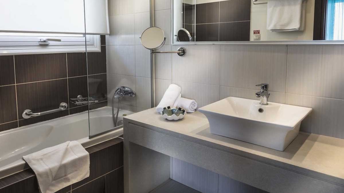 Glaros Hotel Beach - łazienka