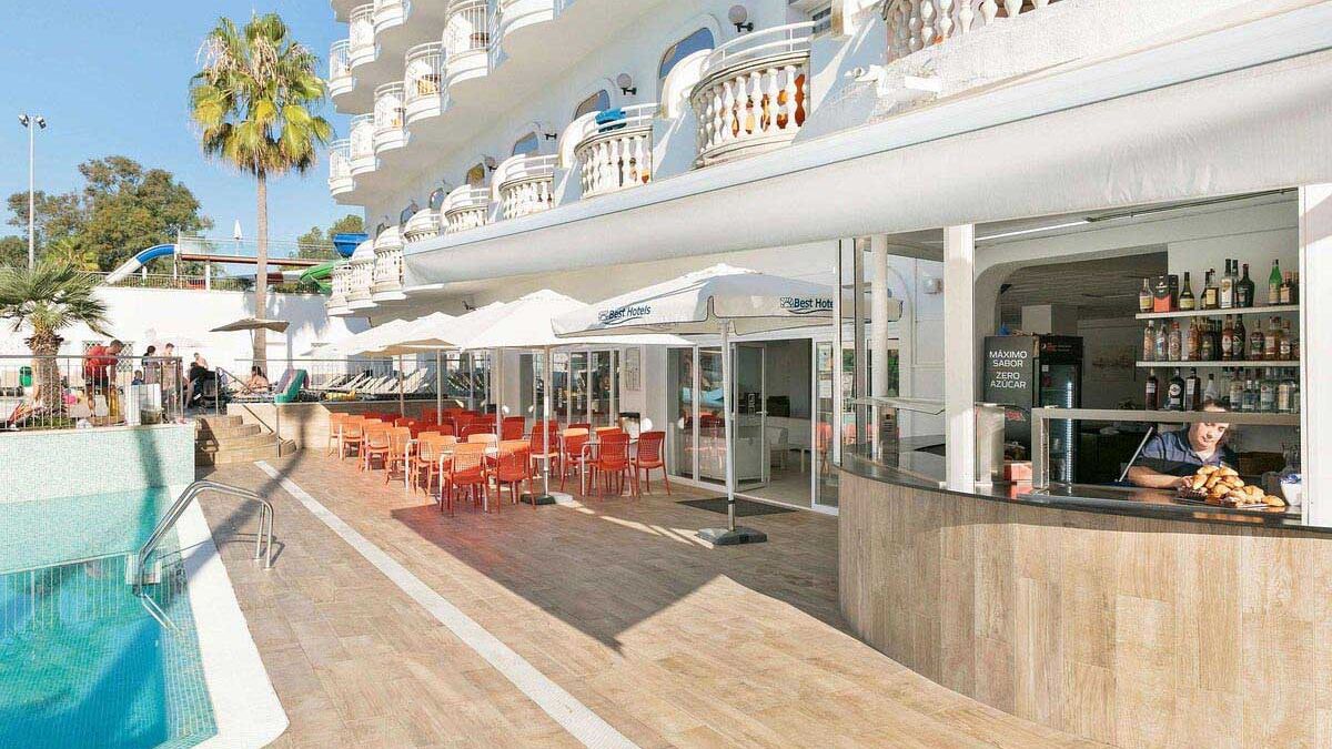 Best Lloret Splash - bar przy basenie