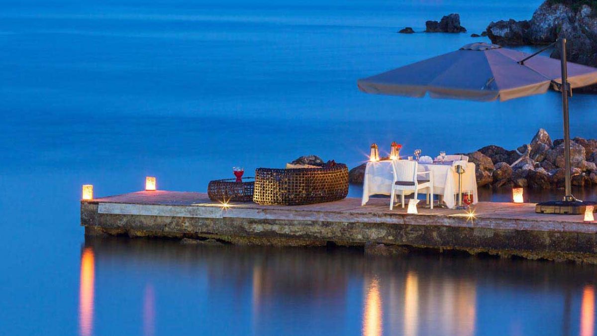 Aeolos Beach Resort -taras