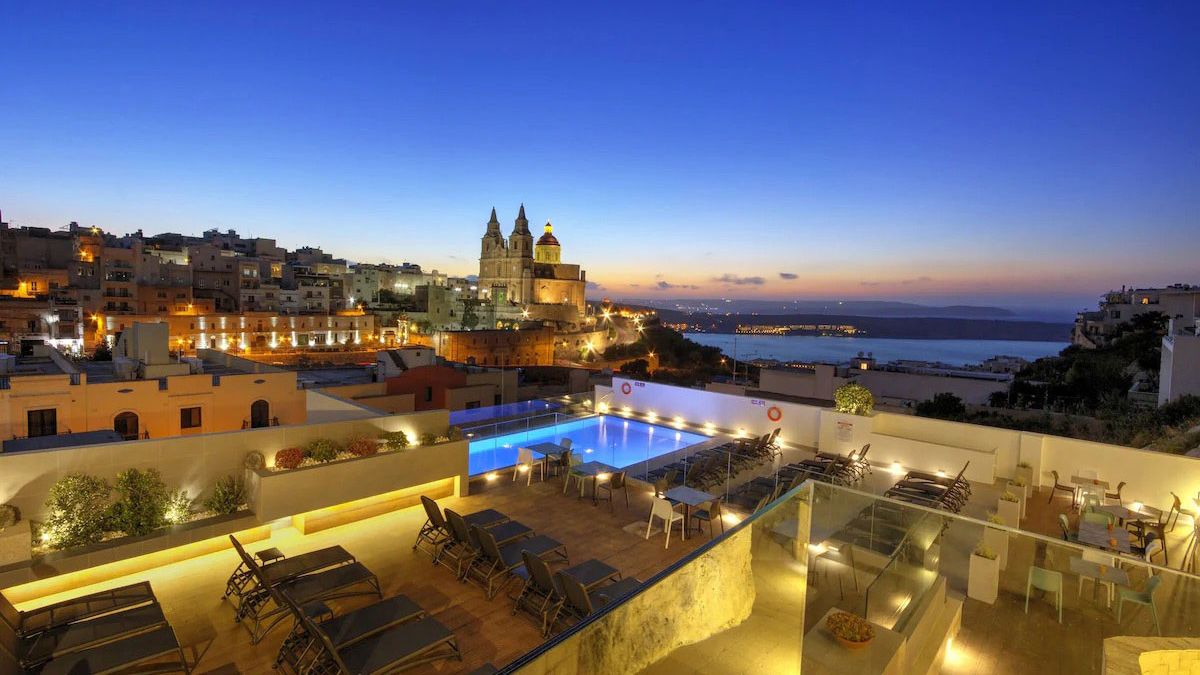 Pergola Hotel & SPA - widok z tarasu