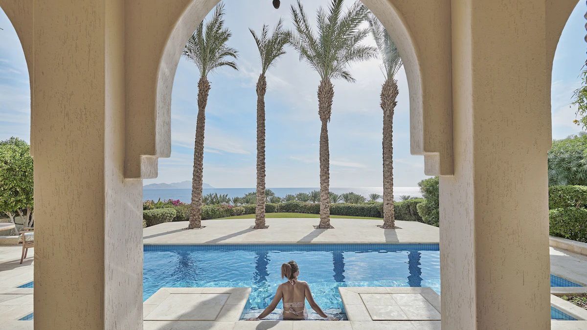Four Seasons Resort Sharm EL Sheikh _ prywatny basen w pokoju