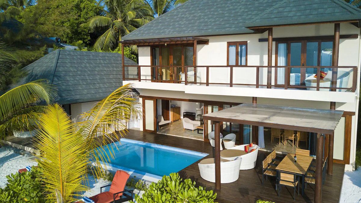 Summer Island Maldives - taras