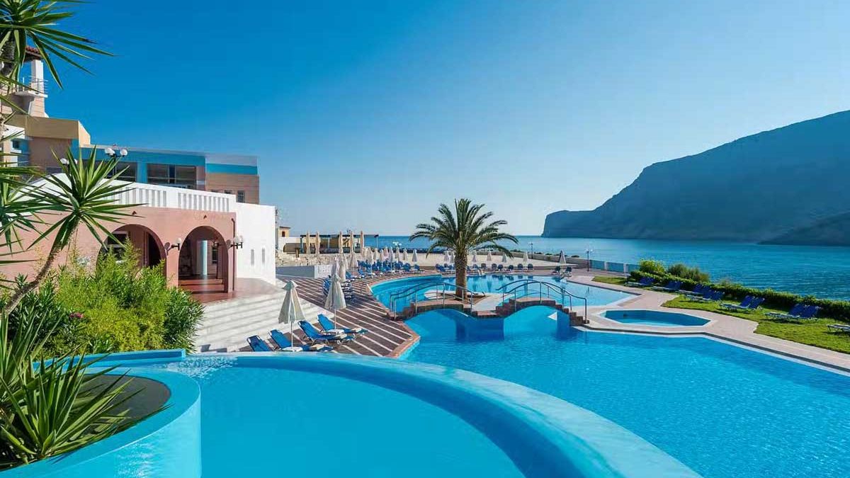 Fodele Beach & Water Park Holiday Resort - basen