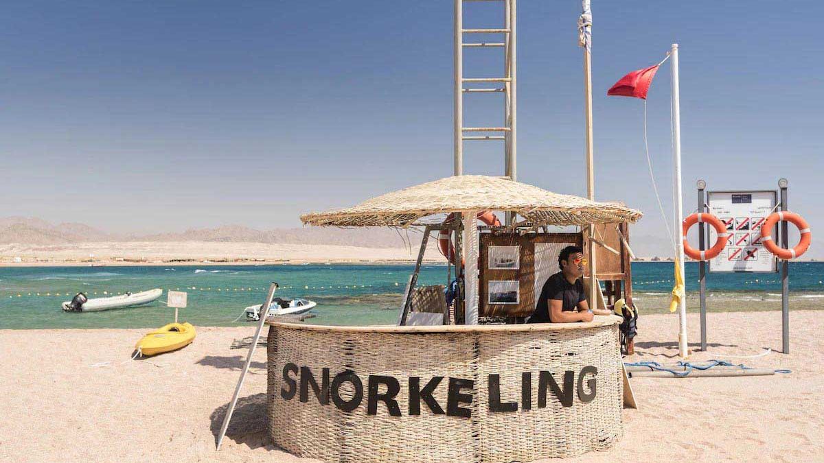 Barcelo Tiran Sharm - plaża