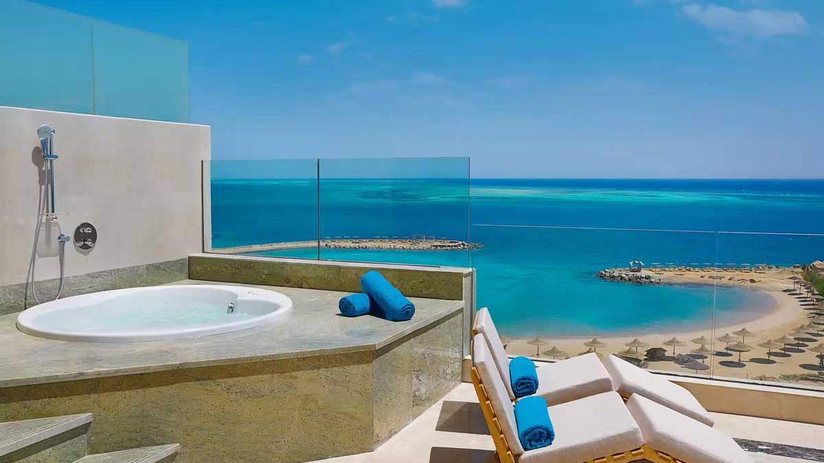 Hilton Hurghada Plaza - taras