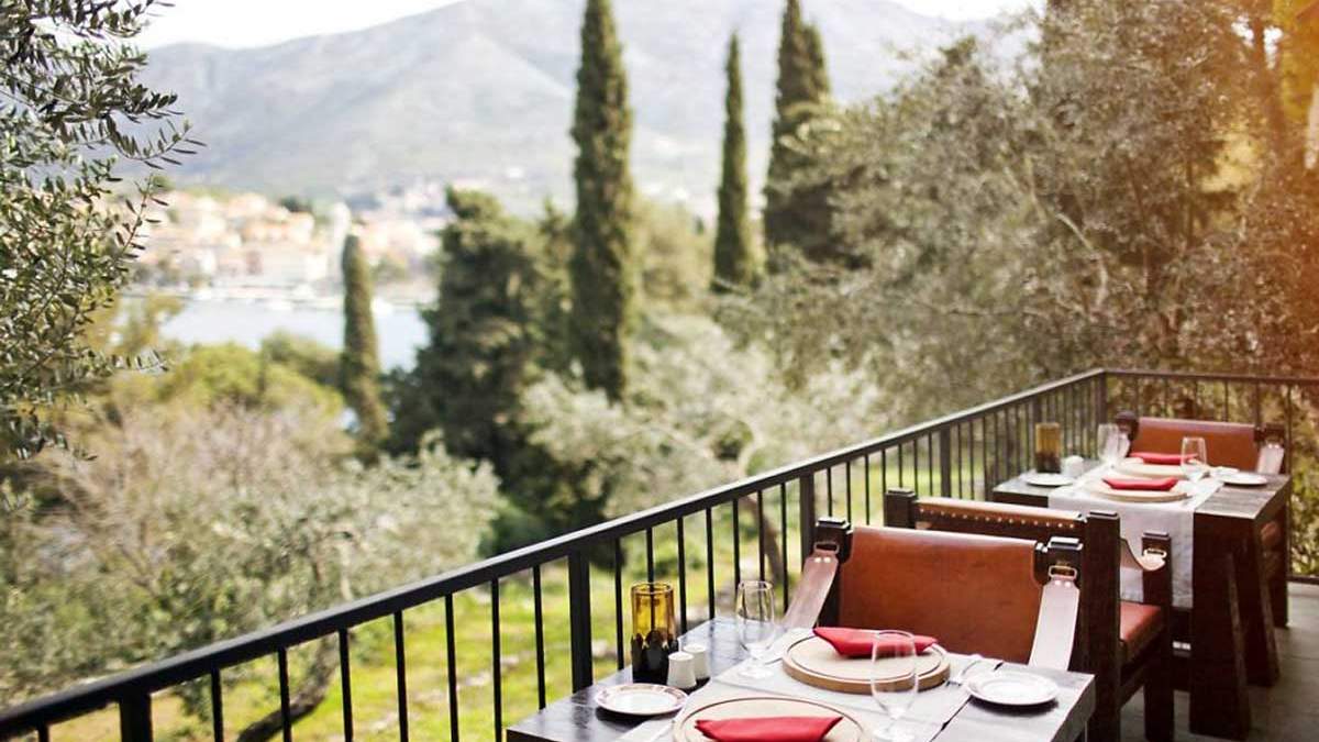 Hotel Croatia - taras