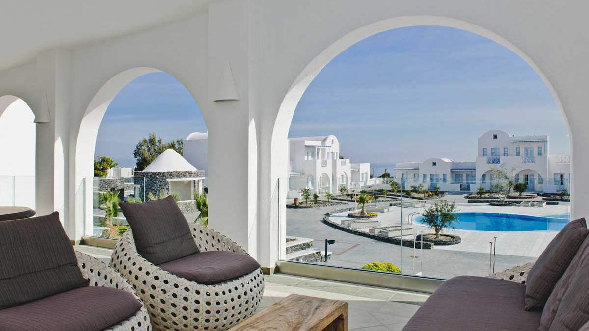El Greco Resort - taras