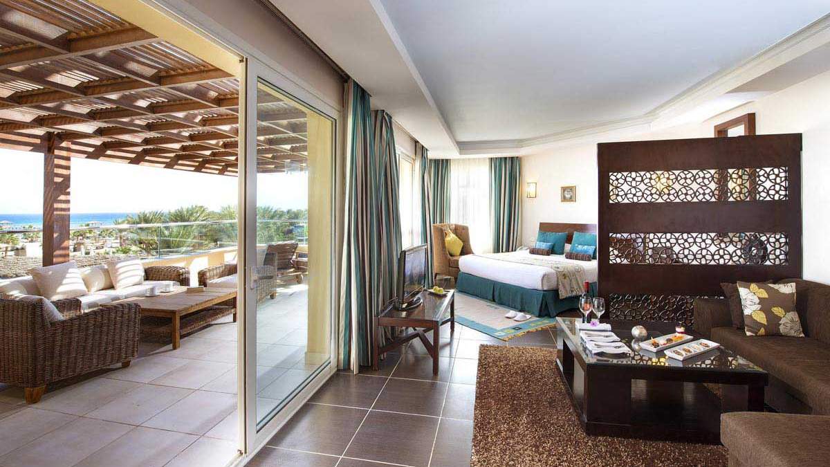 Amwaj Beach Club Abu Soma Resort - pokój