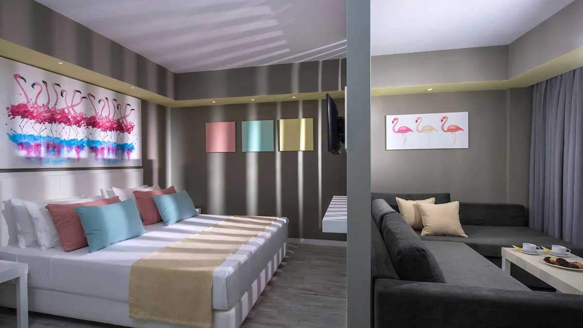 Fodele Beach & Water Park Holiday Resort - pokój