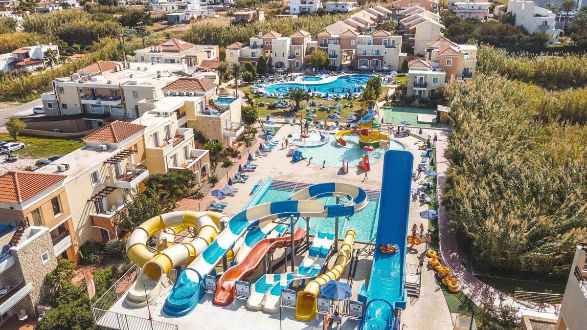 Chrispy Waterpark Resort - widok z góry