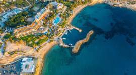 Coral Beach Hotel and Resort - widok z lotu ptaka